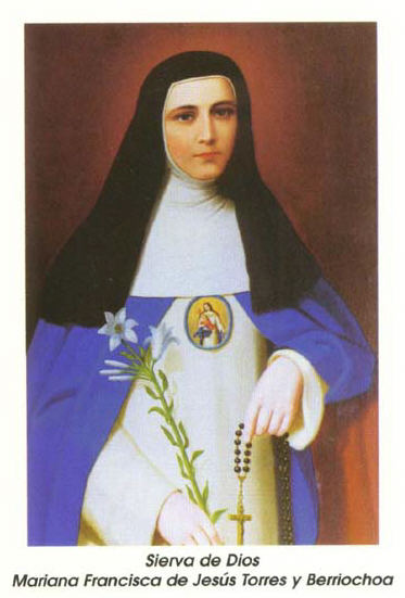 Hermana Francisca de Jesús Torres y Berriochoa